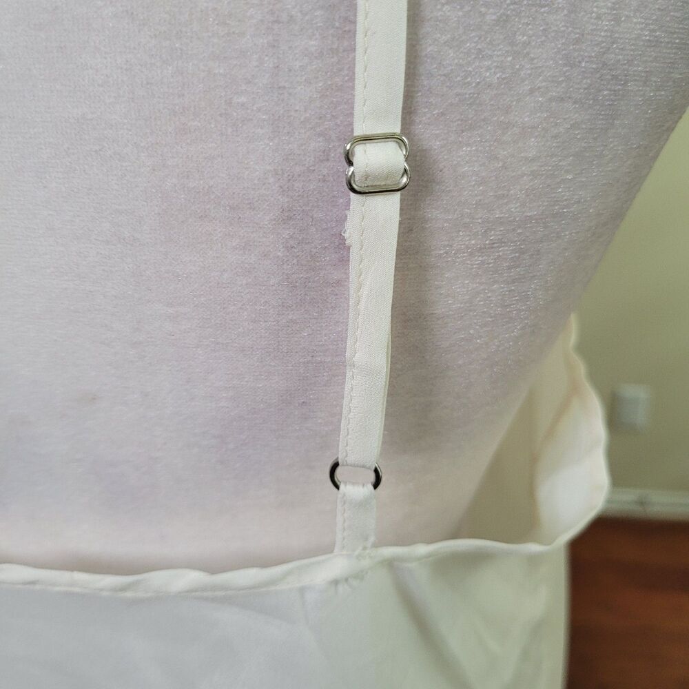 Anthropologie Let Me Be Midi Dress White Women S Puff Sleeve Bridal Graduation - Picture 14 of 17